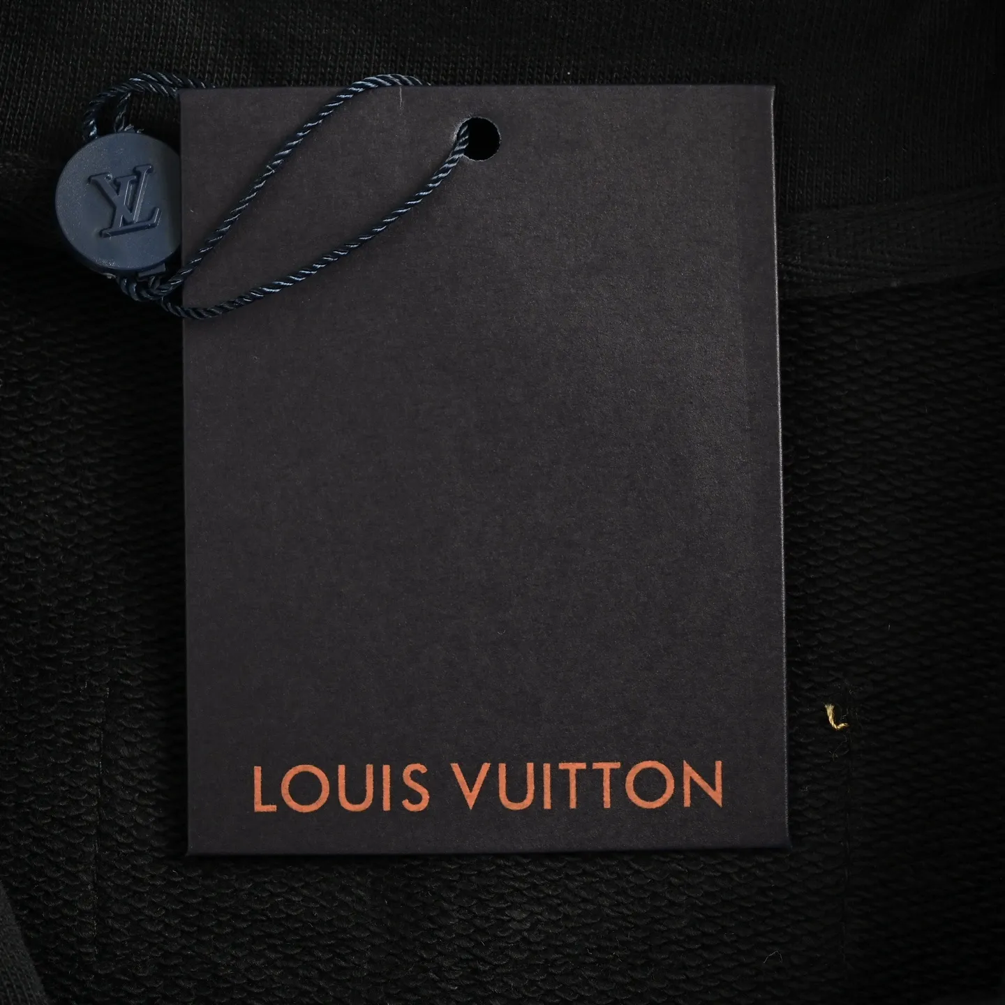 Louis Vuitton/Louis Vuitton 25Fw embroidered presbyopic half-zip sweatshirt